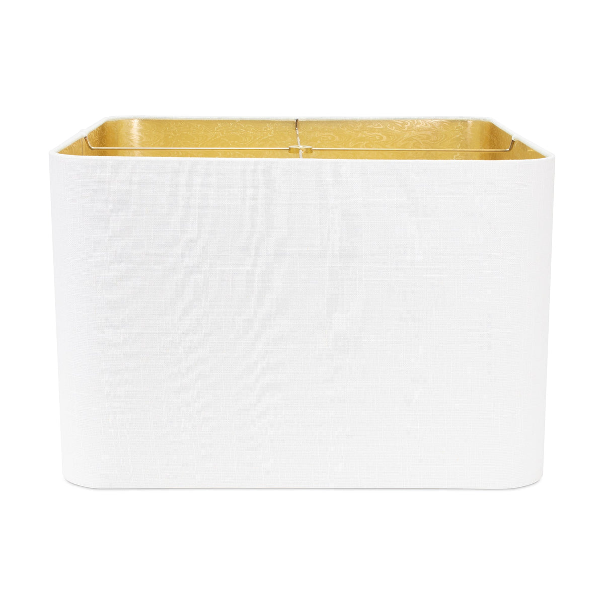 Square Rounded-Corner Shade mit Goldfolie