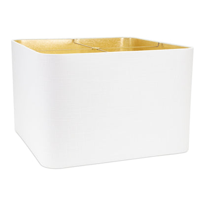 Square Rounded-Corner Shade mit Goldfolie