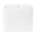 15/15x15/15x12'H Round Square Crisp Leinen