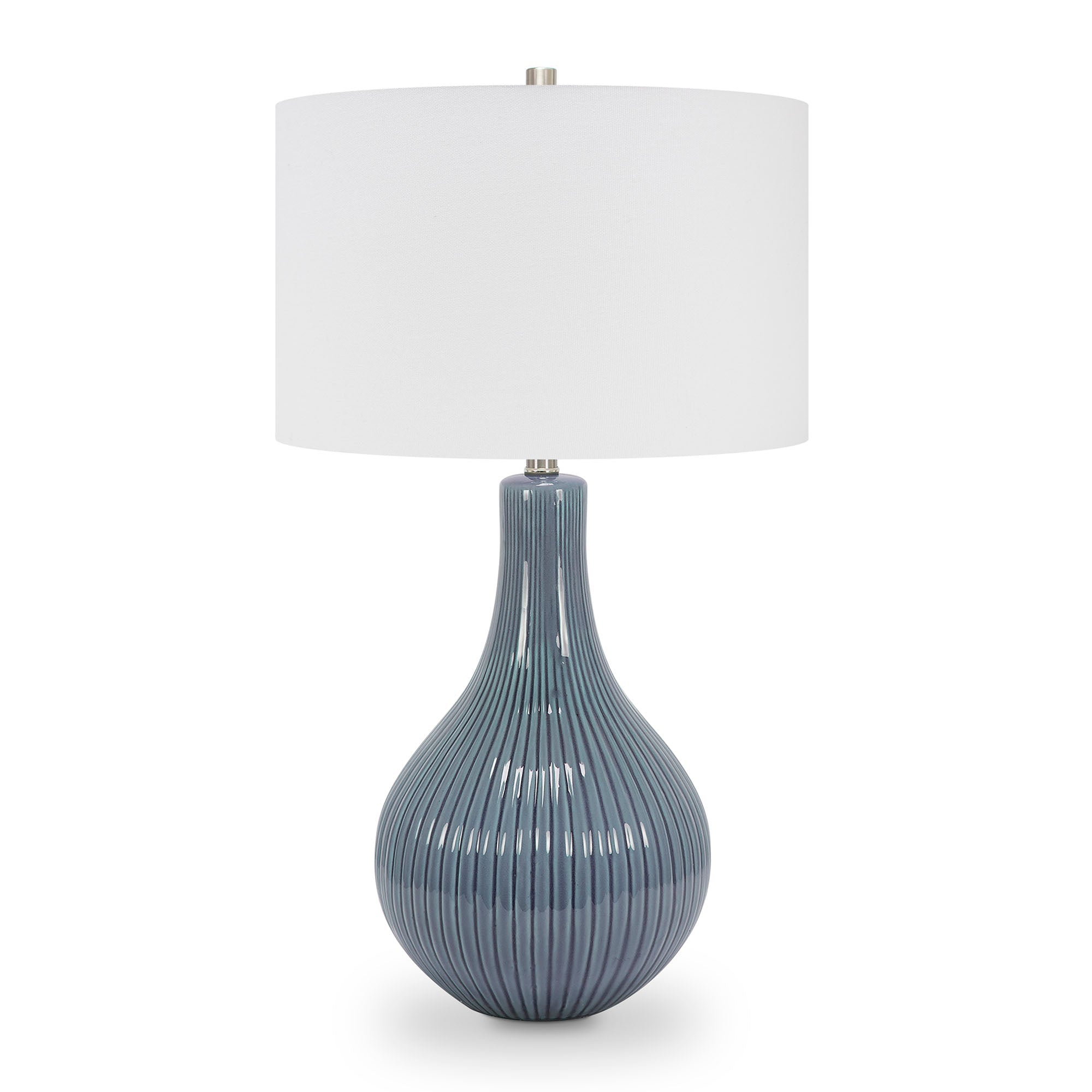 Denim Blue Liza Tischlampe mit 16x16x10 Farbton mit Diffusor
