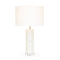 29'H Oactagonal MOP Tischlampe