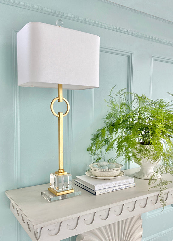 Elaina Gold Tischlampe