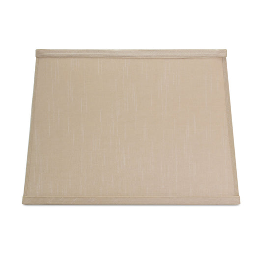 13/9x15/11x10.5 Tan Faux Silk Shade