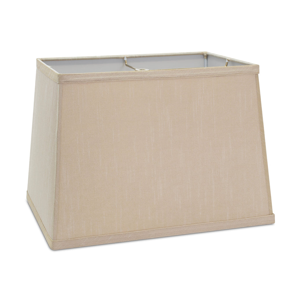 13/9x15/11x10.5 Tan Faux Silk Shade