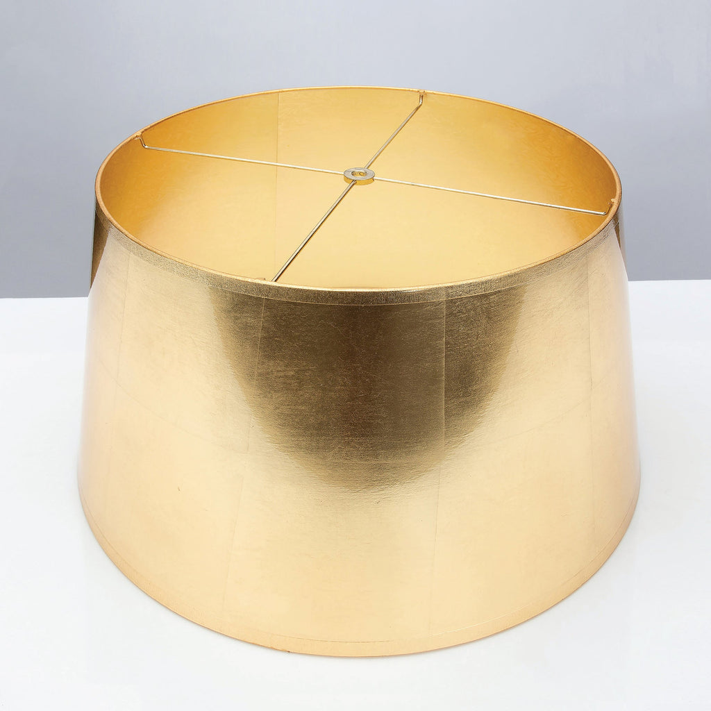 Tapered Gold Foil Lampenschirm 14' x 16' x 10'
