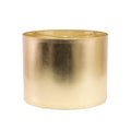 Round Gold Foil Lampenschatten 13/13' x 13/13' x 10'
