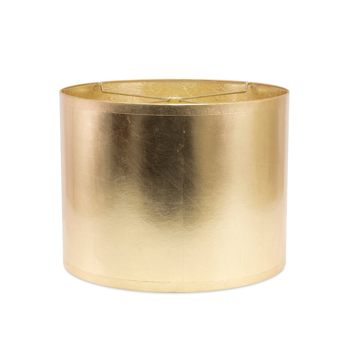 Round Gold Foil Lampenschatten 13/13' x 13/13' x 10'