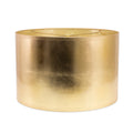 Round Gold Foil Lampenschatten 17' x 17' x 11'