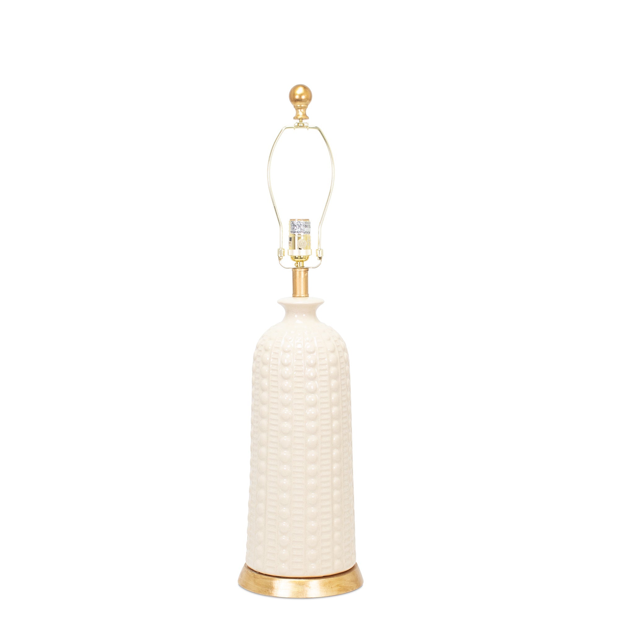 Melrose-Tischlampe Base-Off-White