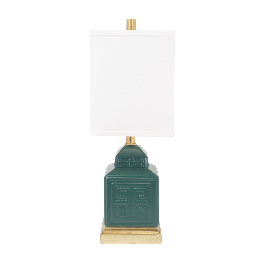 Menderes Tischlampe — Smaragd