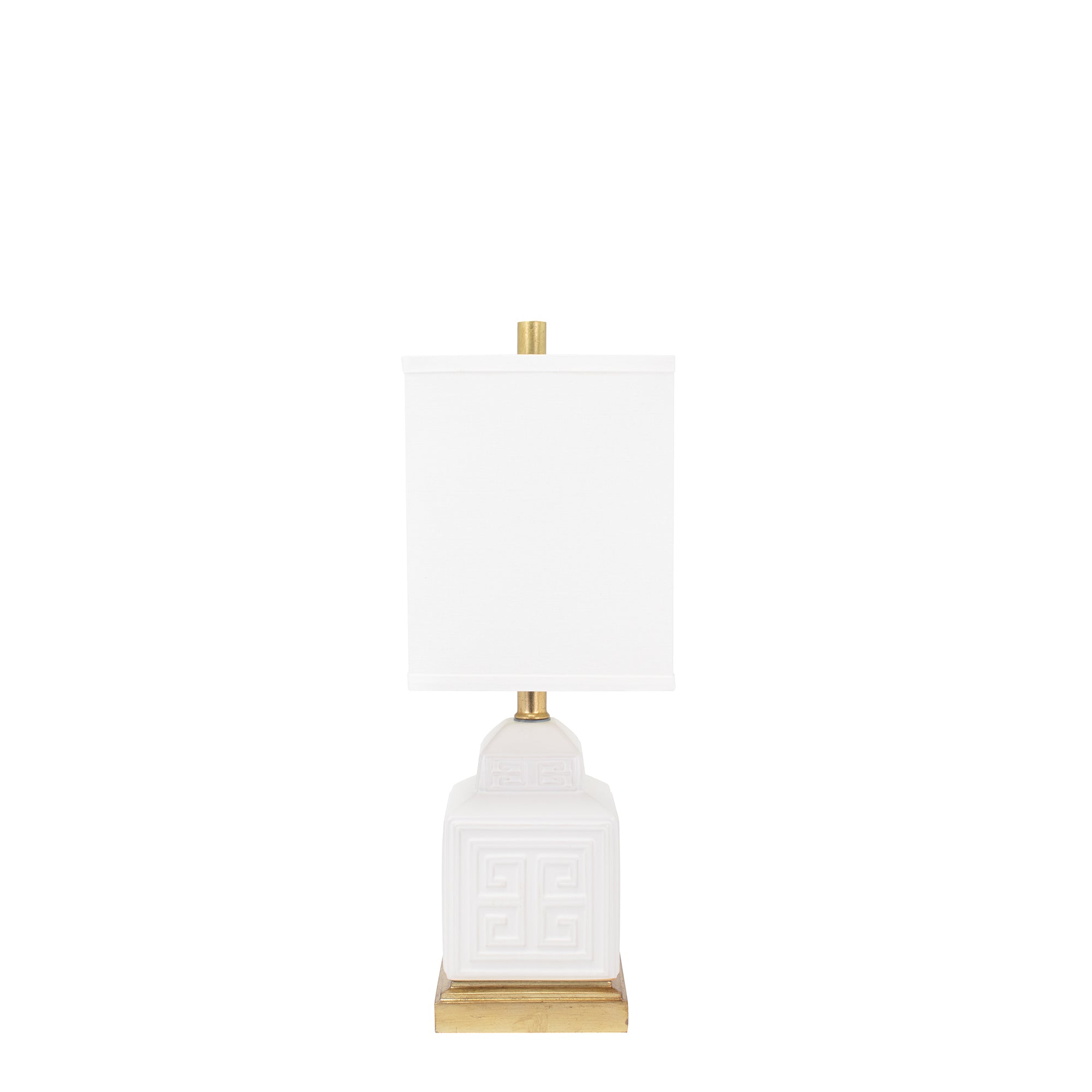 Tischlampe Menderes — Weiß