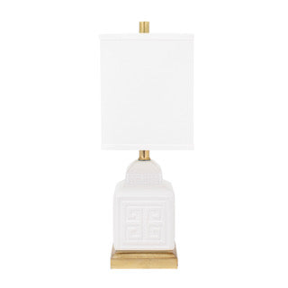 Tischlampe Menderes — Weiß