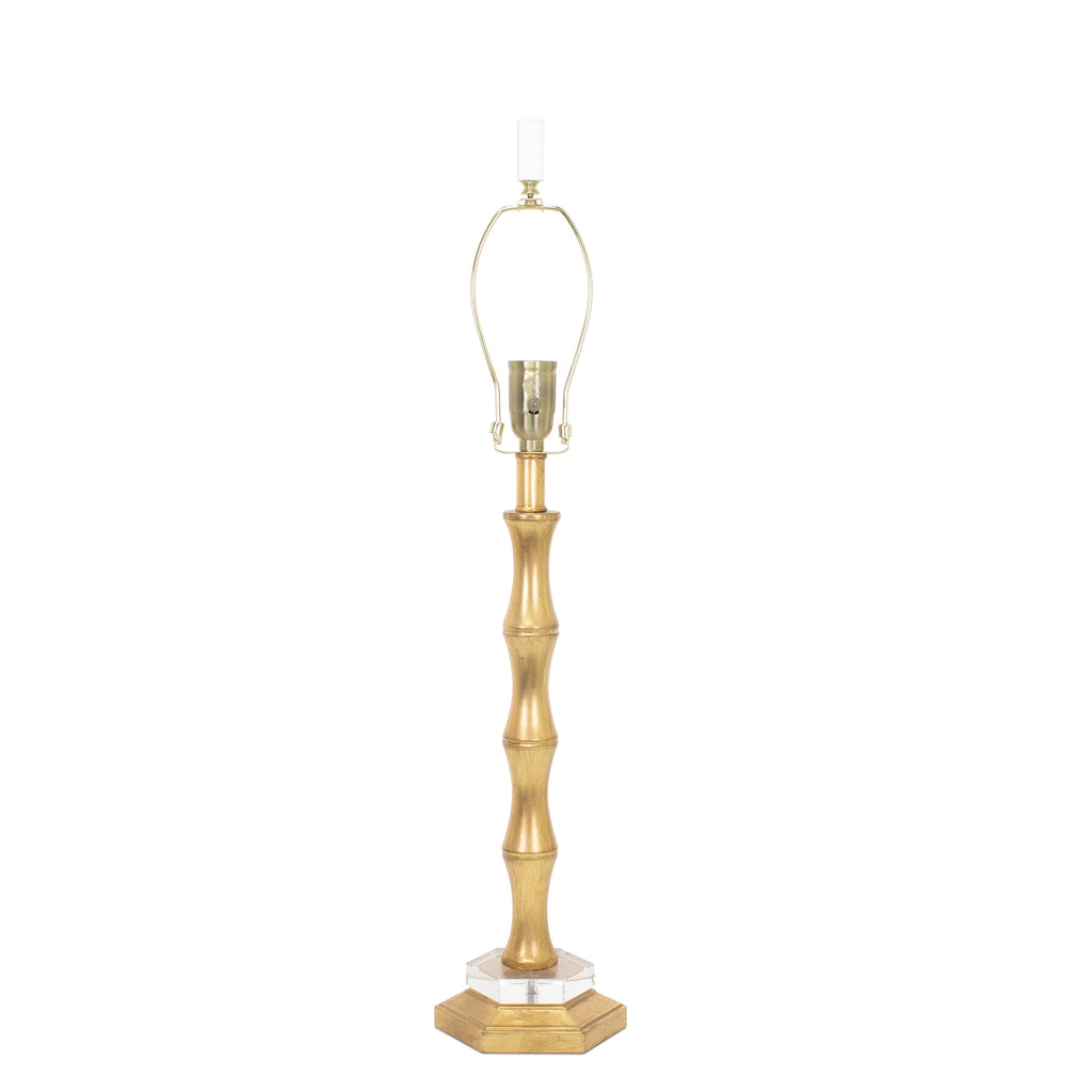 31' Moso Tischlampe - Gold