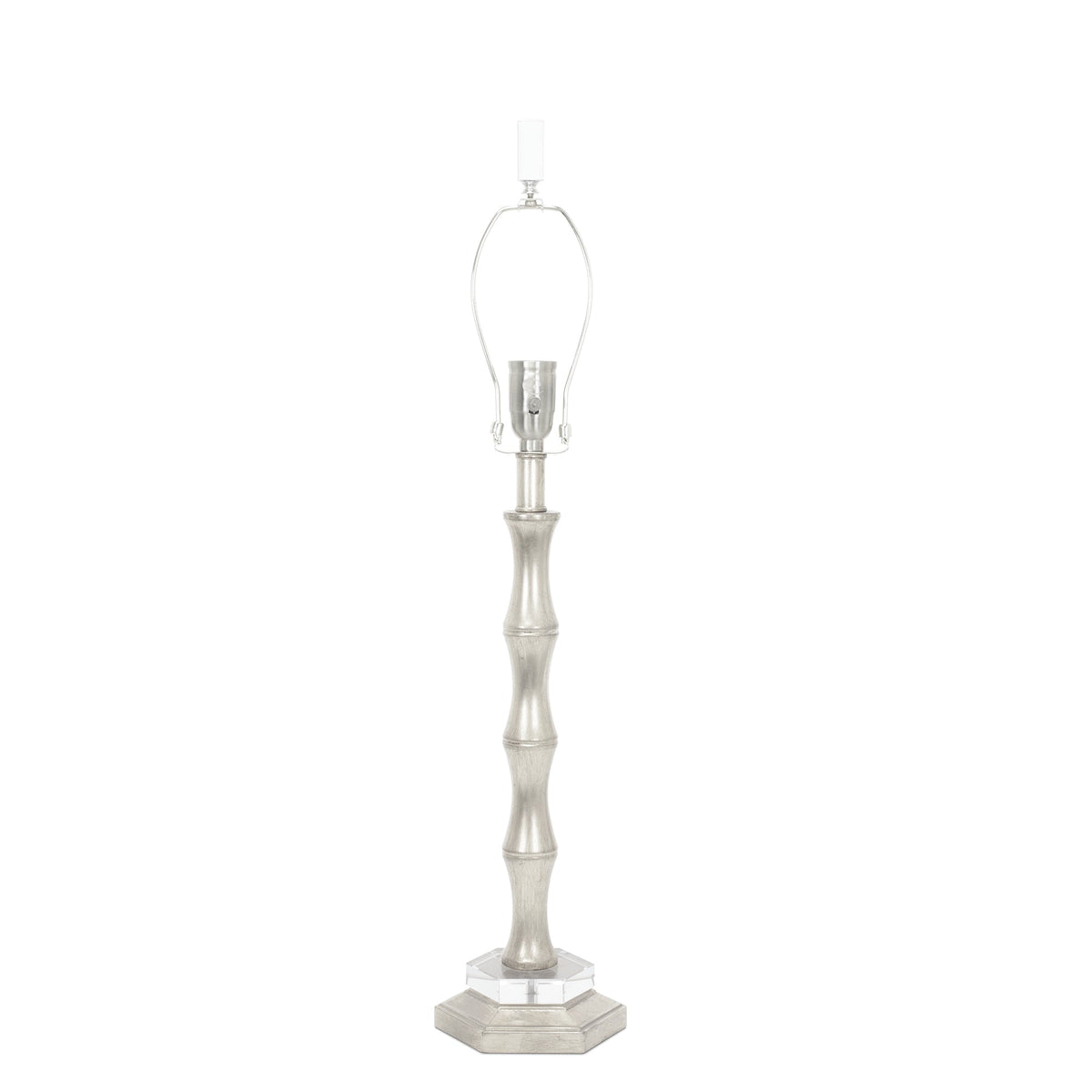 31' Moso Tischlampe - Silber