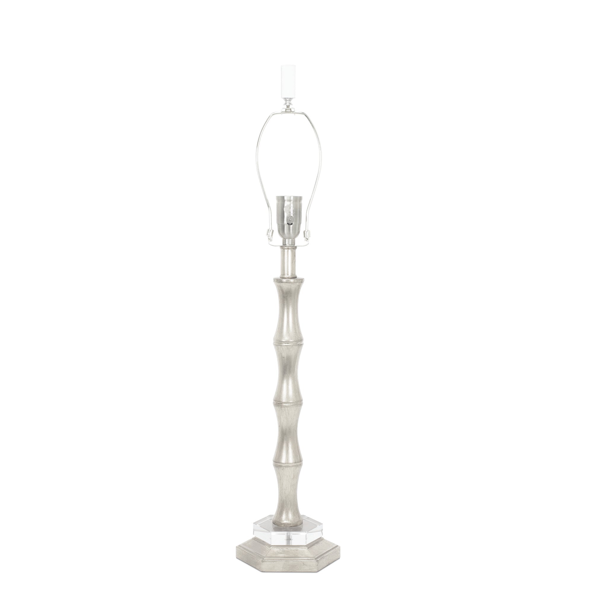 31' Moso Tischlampe - Silber