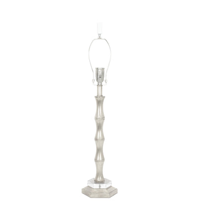 31' Moso Tischlampe - Silber