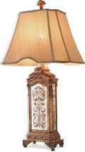 Handbemalte Spiegeltischlampe