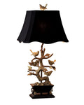 32'H Topfpflanze mit Vogeltischlampe