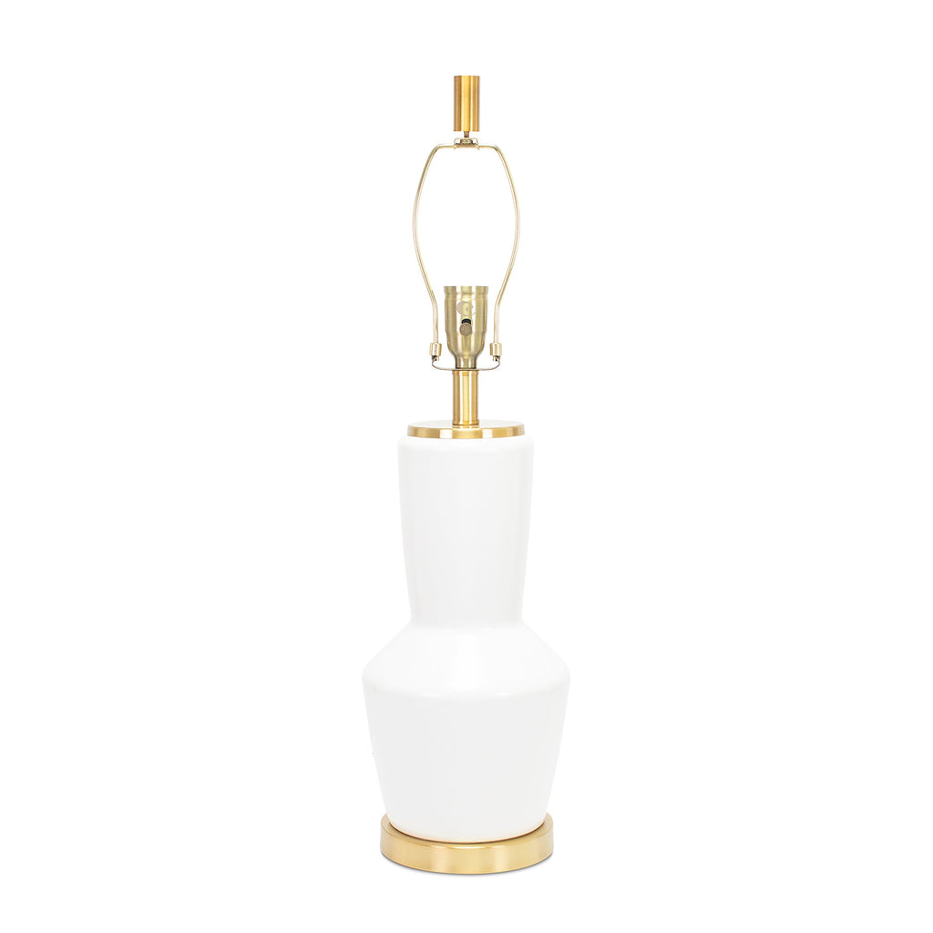Nachez Tischlampe - Matte White