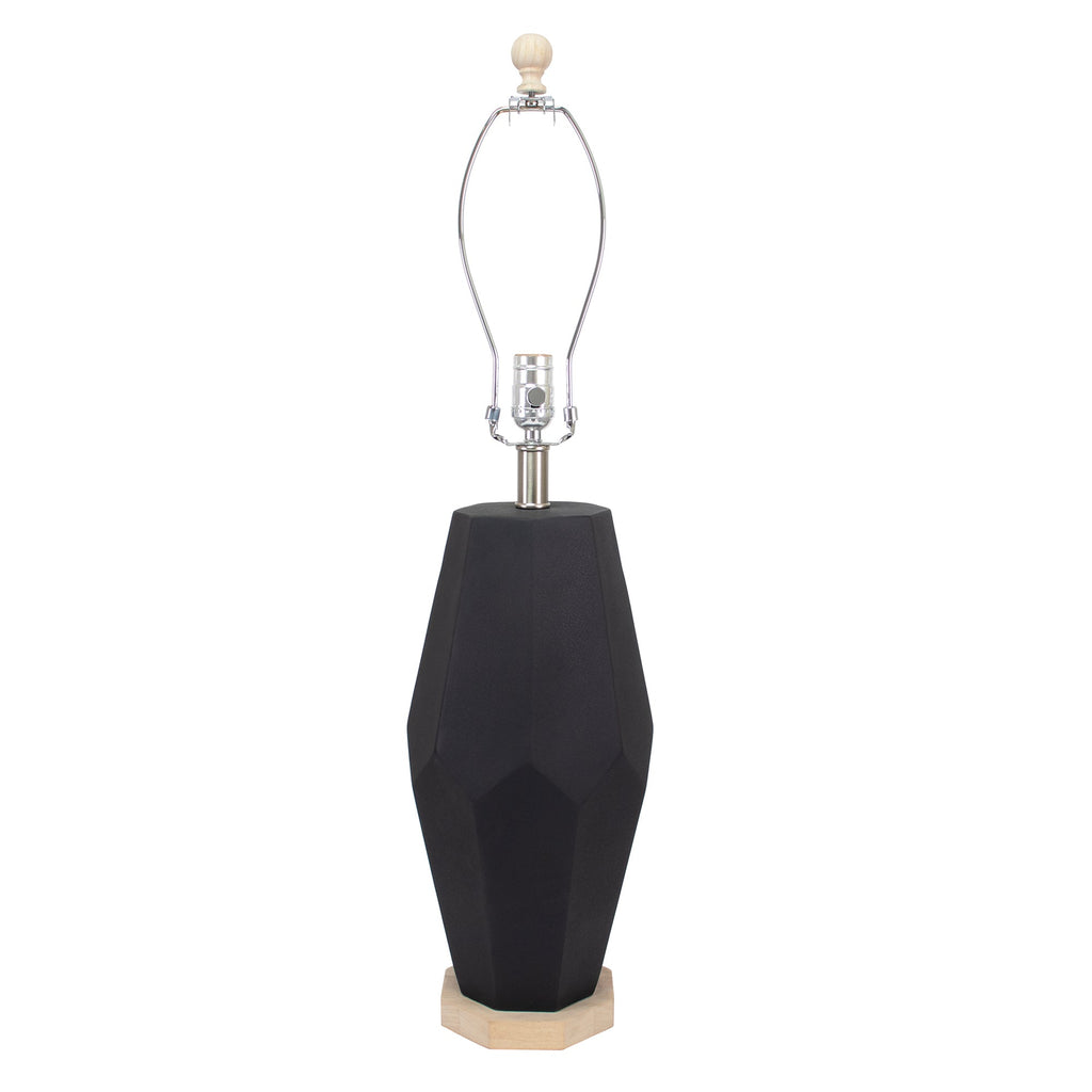 34'H Pacifica Tischlampe - Schwarz
