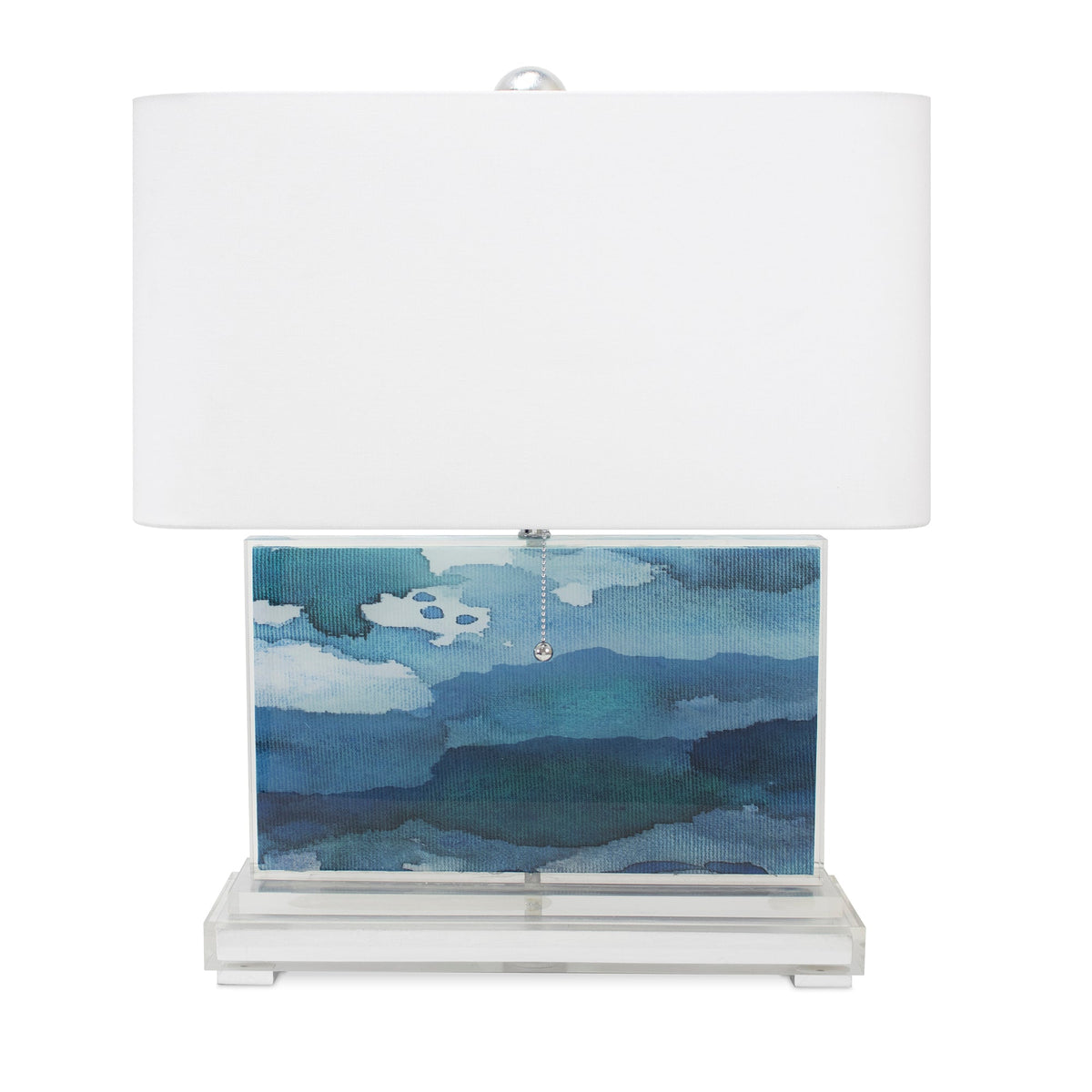 Beth Glover - Blau / Silber horizontal