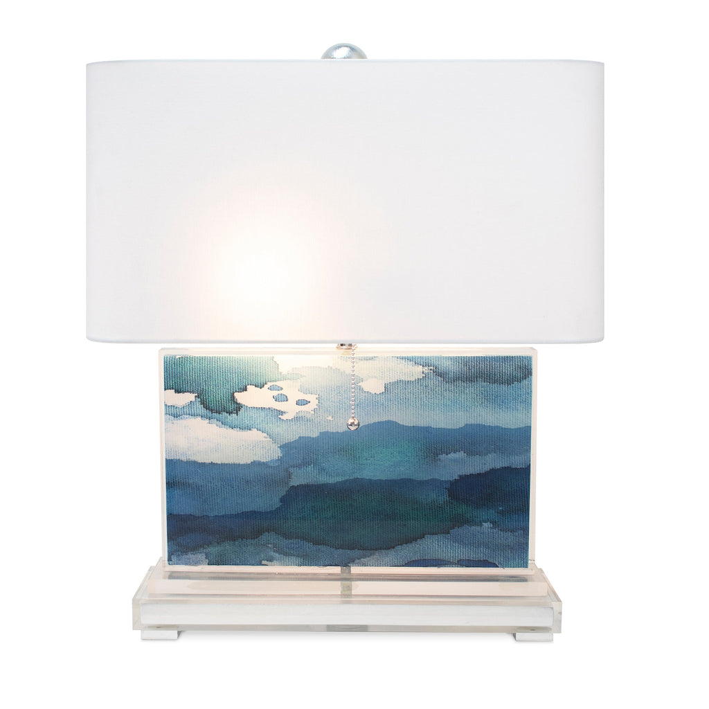 Beth Glover - Blau / Silber horizontal