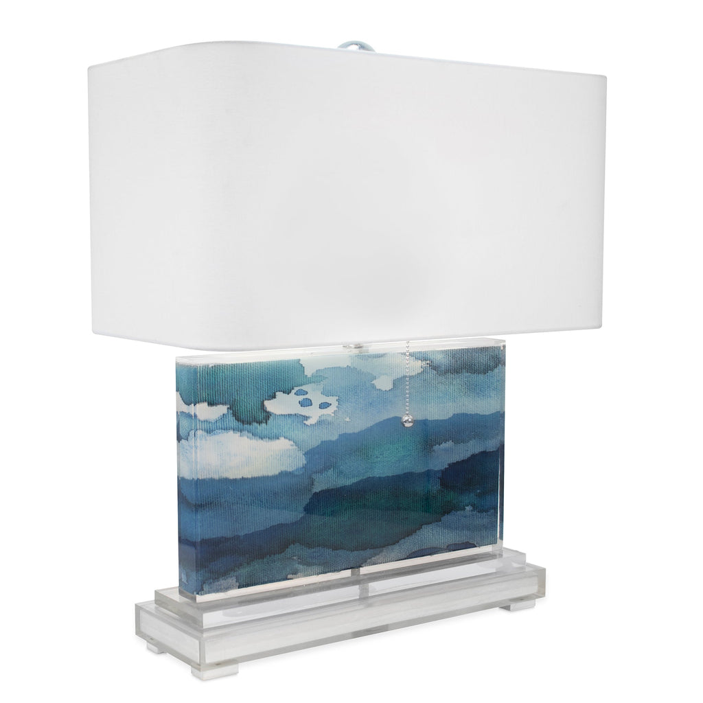 Beth Glover - Blau / Silber horizontal