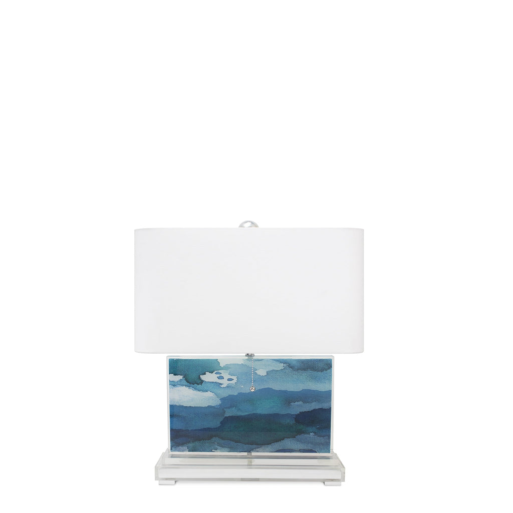 Beth Glover - Blau / Silber horizontal
