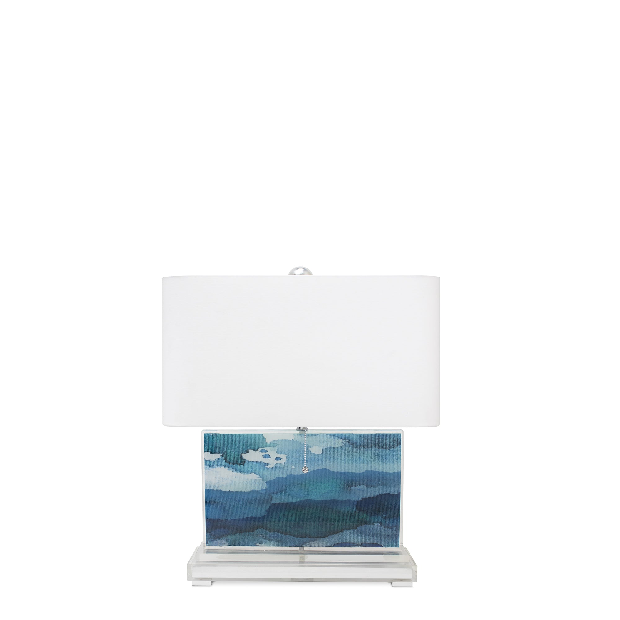 Beth Glover - Blau / Silber horizontal