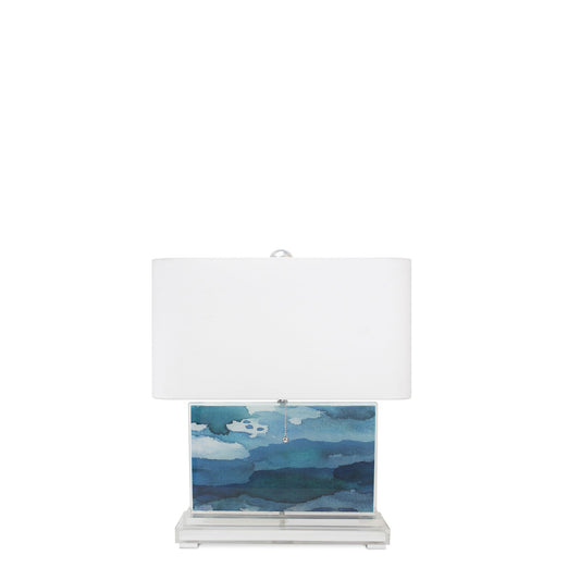 Beth Glover - Blau / Silber horizontal