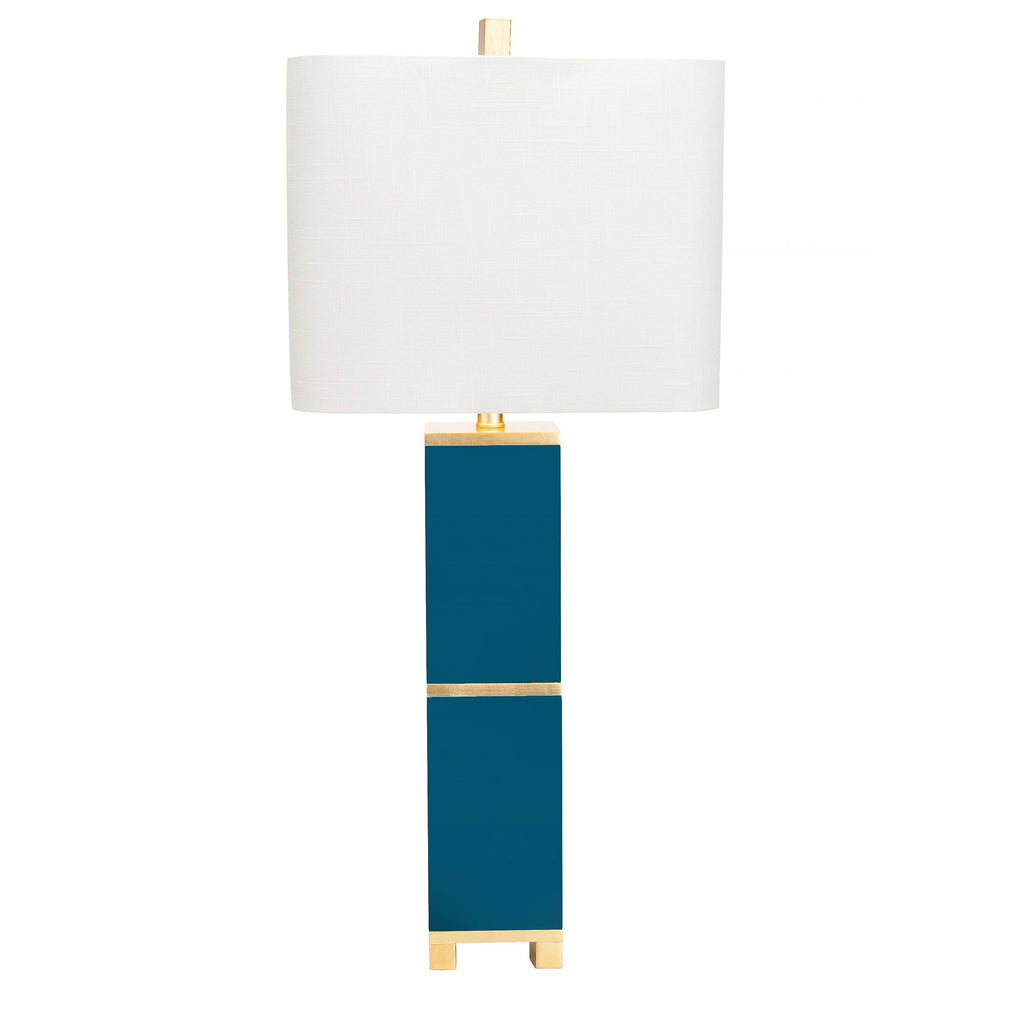 Pfauentischlampe