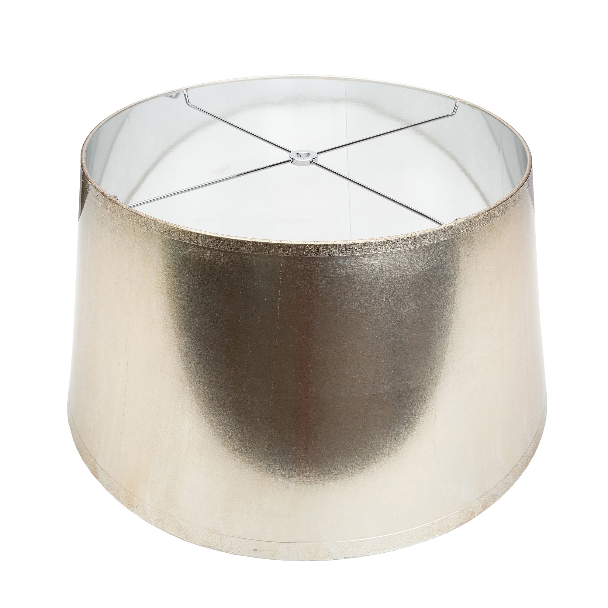Tapered Silver Foil Lampenschirm 14' x 16' x 10'