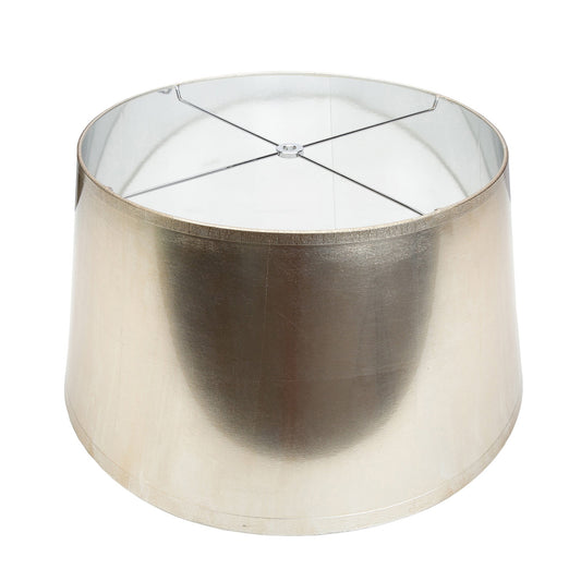 Tapered Silver Foil Lampenschirm 14' x 16' x 10'