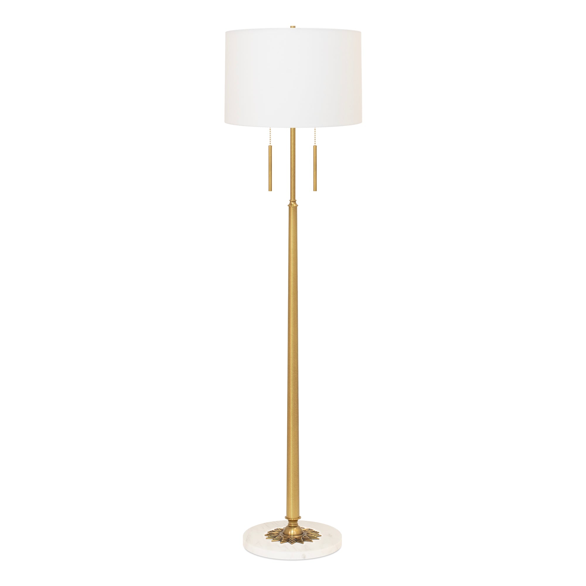 Sternbodenlampe mit Schatten