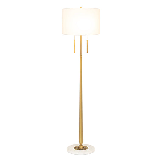 Sternbodenlampe mit Schatten