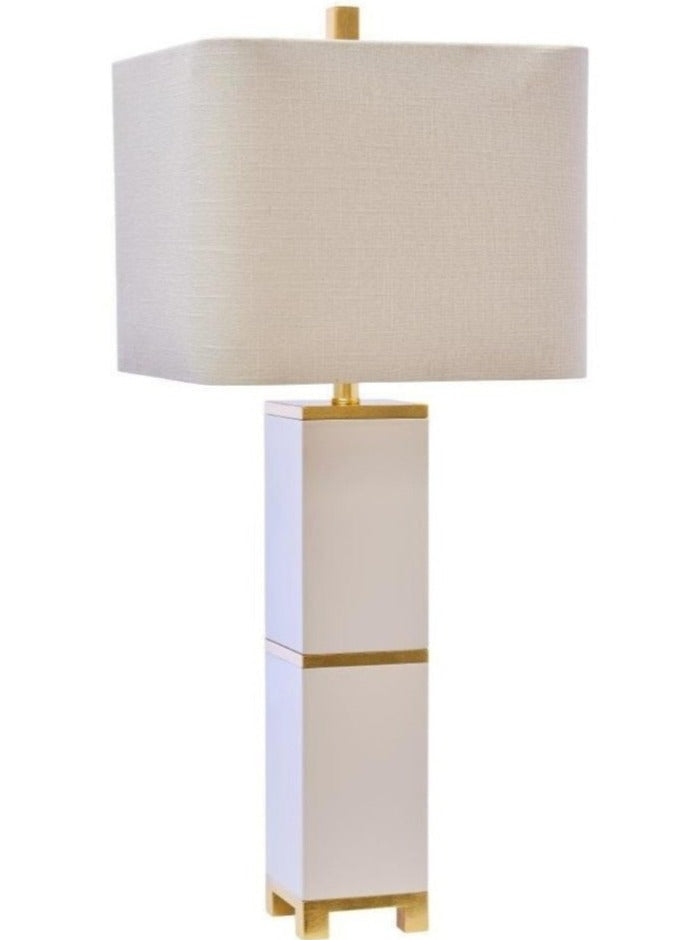 Jacques Tischlampe - Weiß