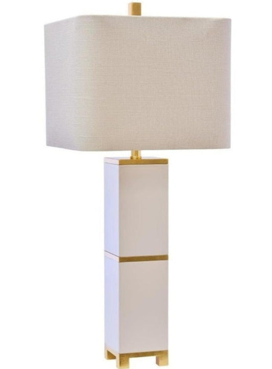 Jacques Tischlampe - Weiß